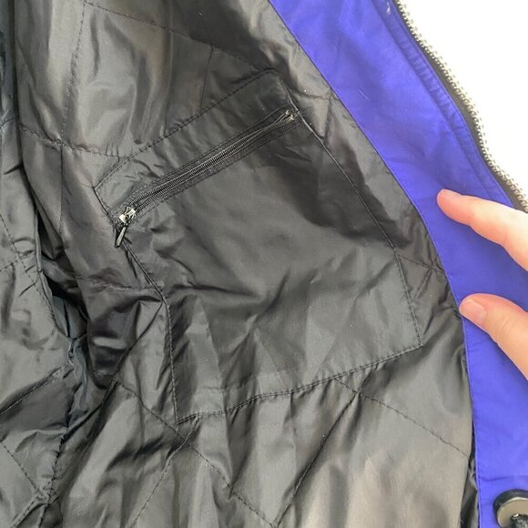 VINTAGE Eddie Bauer Ebtek Thinsulate Hooded Winter Snow Ski Jacket Rain Coat - Picture 8 of 11